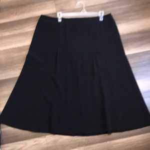 Pleaded black shirt- 29” in length